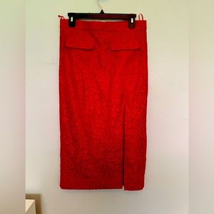 Jcrew side slit pencil skirt NWT size 6